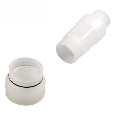 プラスチックのCNC精密回転部品 PP 0.02mm 0.010-0.002mm 許容度