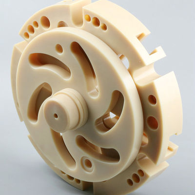 0.05mm 耐久性 PEEK CNC回転部品 CNC回転機 CNC加工