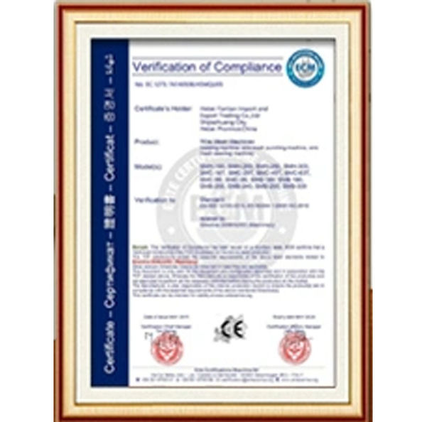 中国 Dongguan Zhaoyi Hardware Products Co., LTD. 認証